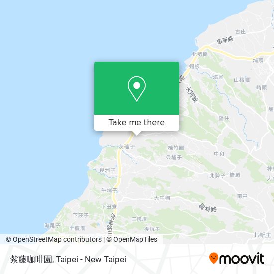 紫藤咖啡園 map