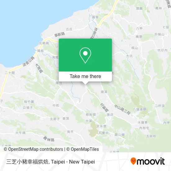 三芝小豬幸福烘焙地圖