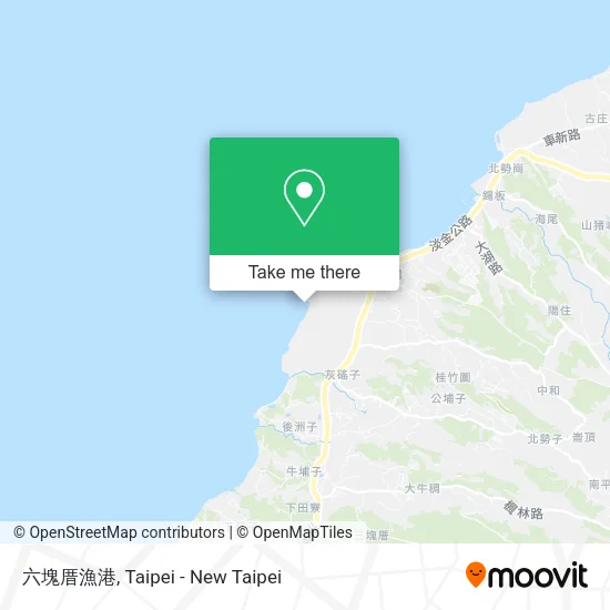 六塊厝漁港地圖