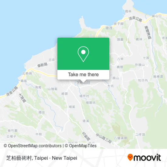 芝柏藝術村地圖