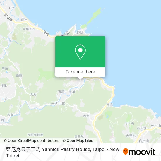 亞尼克果子工房 Yannick Pastry House map