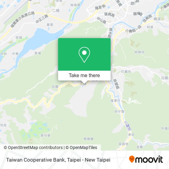 Taiwan Cooperative Bank map