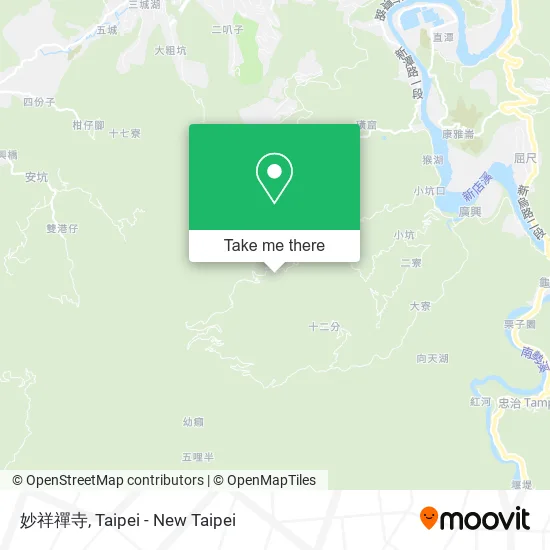 妙祥禪寺地圖