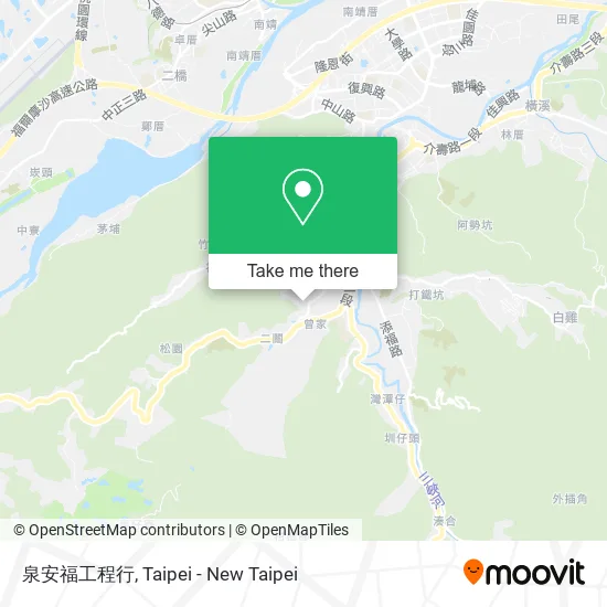 泉安福工程行地圖