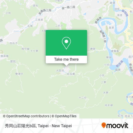 秀岡山莊陽光b區地圖