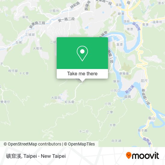 礦窟溪地圖