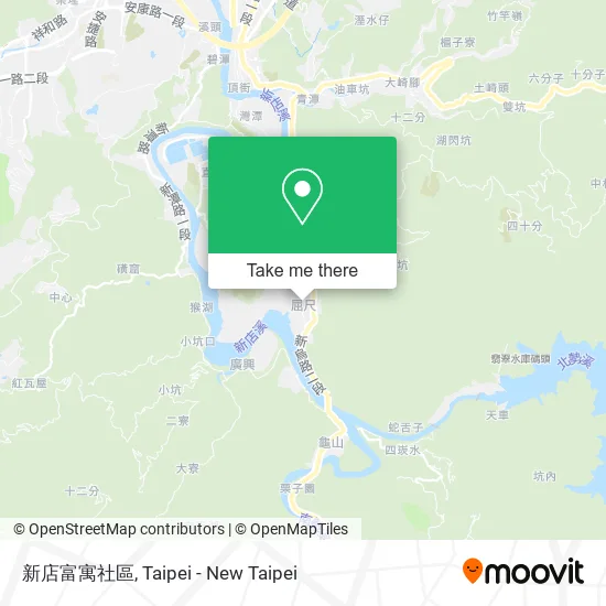 新店富寓社區 map