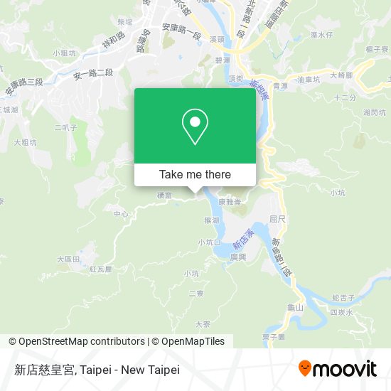新店慈皇宮地圖