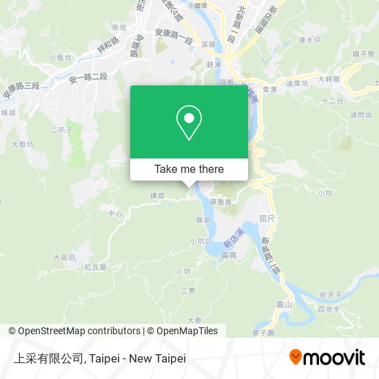 上采有限公司地圖