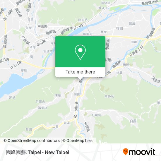 園峰園藝 map