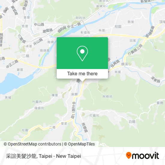 采誼美髮沙龍地圖