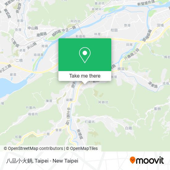 八品小火鍋地圖