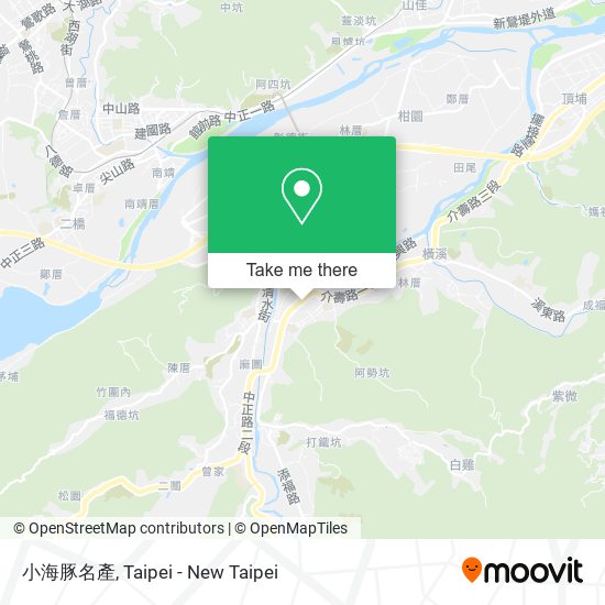 小海豚名產 map