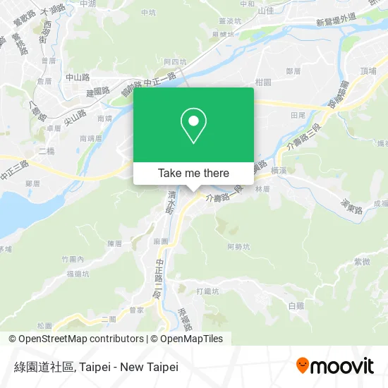 綠園道社區地圖
