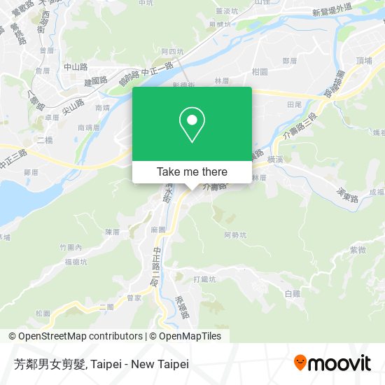 芳鄰男女剪髮 map