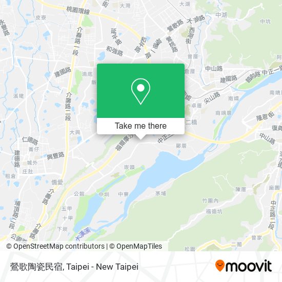 鶯歌陶瓷民宿 map