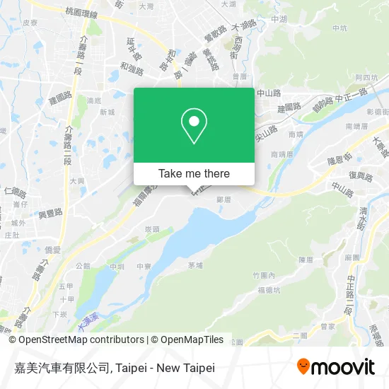 嘉美汽車有限公司地圖