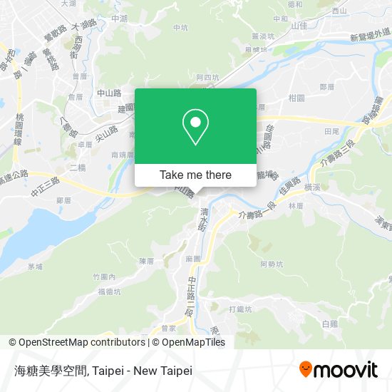 海糖美學空間 map