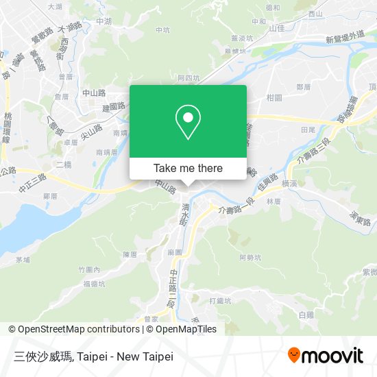 三俠沙威瑪地圖