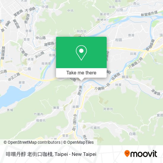 啡嚐丹醇 老街口咖棧地圖