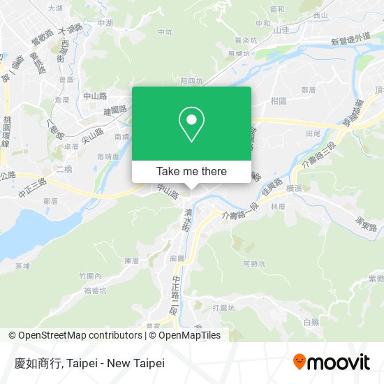 慶如商行地圖