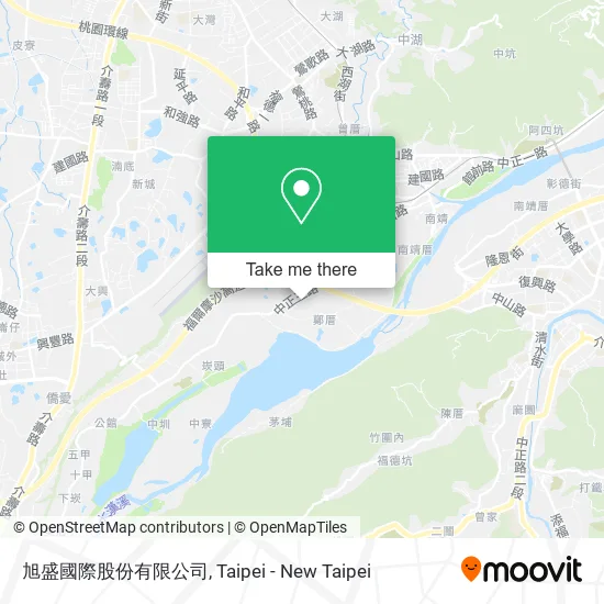 旭盛國際股份有限公司地圖
