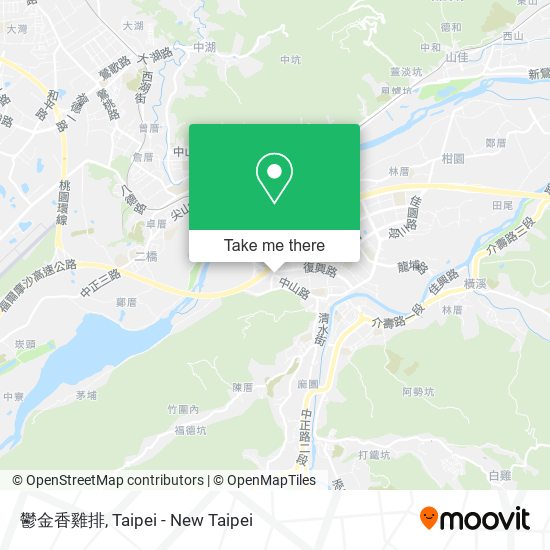 鬱金香雞排 map