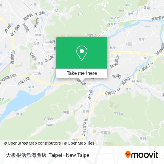 大板根活魚海產店 map