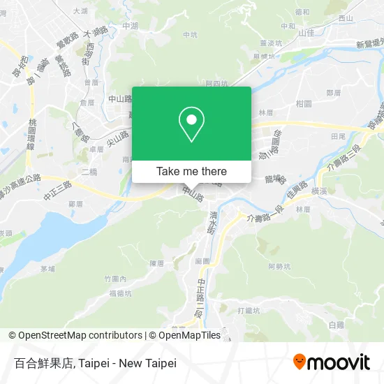 百合鮮果店 map
