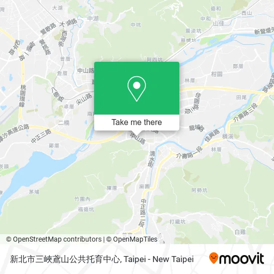 新北市三峽鳶山公共托育中心 map
