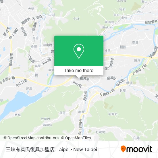 三峽有巢氏復興加盟店 map