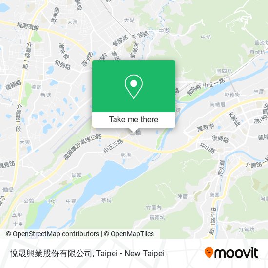悅晟興業股份有限公司 map