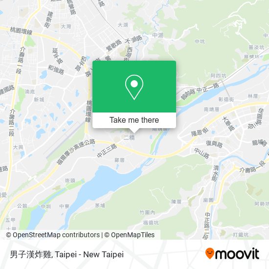 男子漢炸雞地圖
