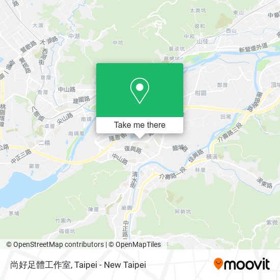 尚好足體工作室地圖