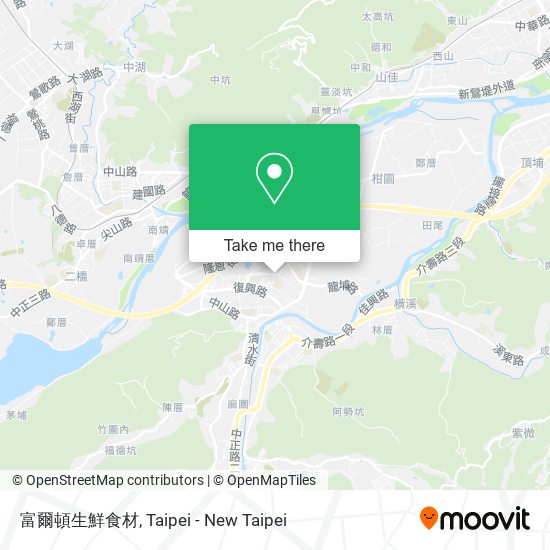 富爾頓生鮮食材 map