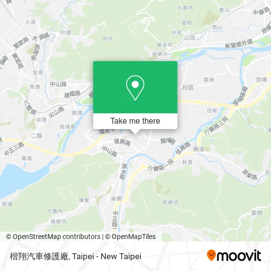 楷翔汽車修護廠 map