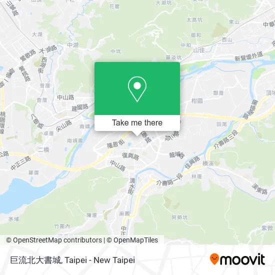 巨流北大書城 map