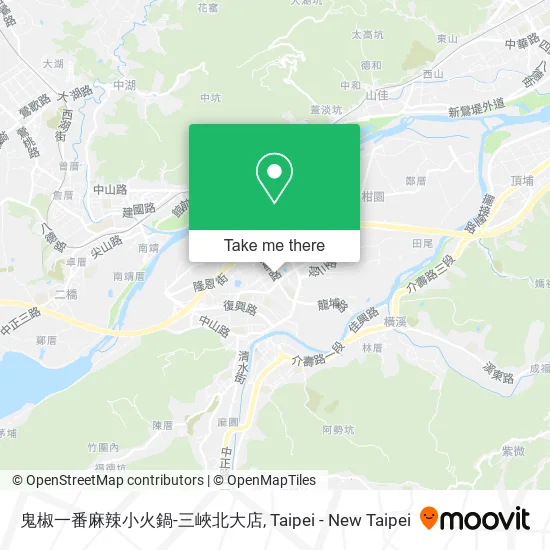鬼椒一番麻辣小火鍋-三峽北大店 map