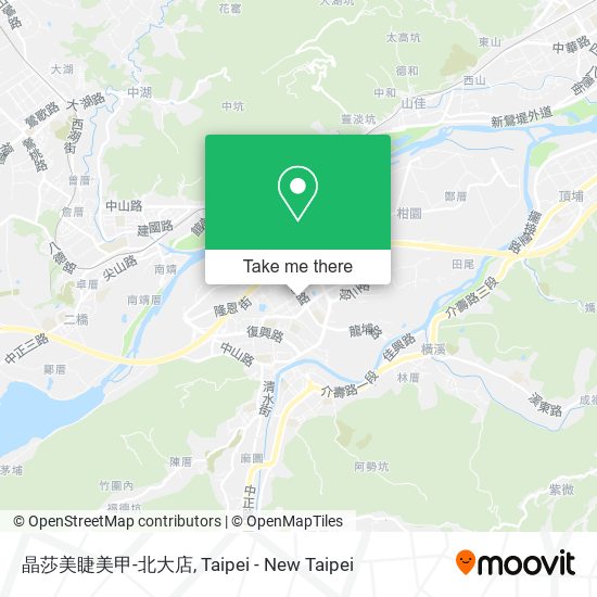 晶莎美睫美甲-北大店地圖