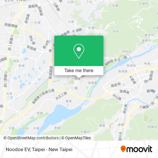 Noodoe EV map