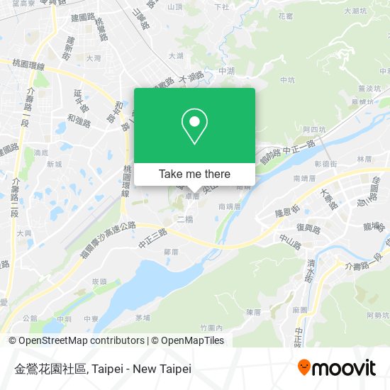 金鶯花園社區 map