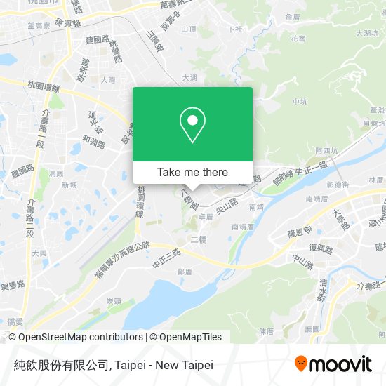 純飲股份有限公司 map