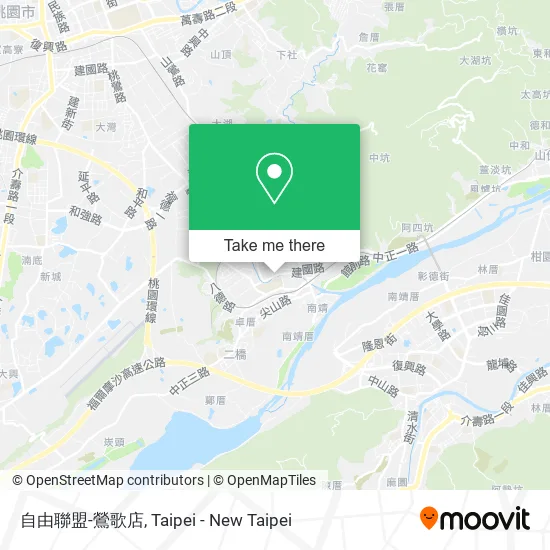 自由聯盟-鶯歌店 map