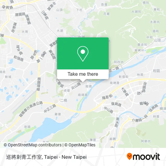 巡將刺青工作室 map