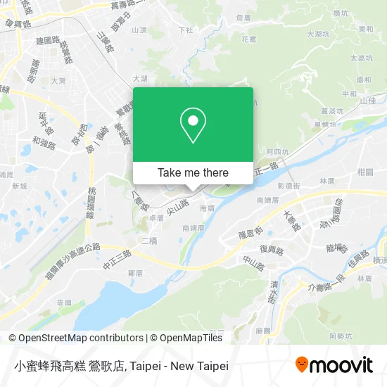 小蜜蜂飛高糕 鶯歌店 map