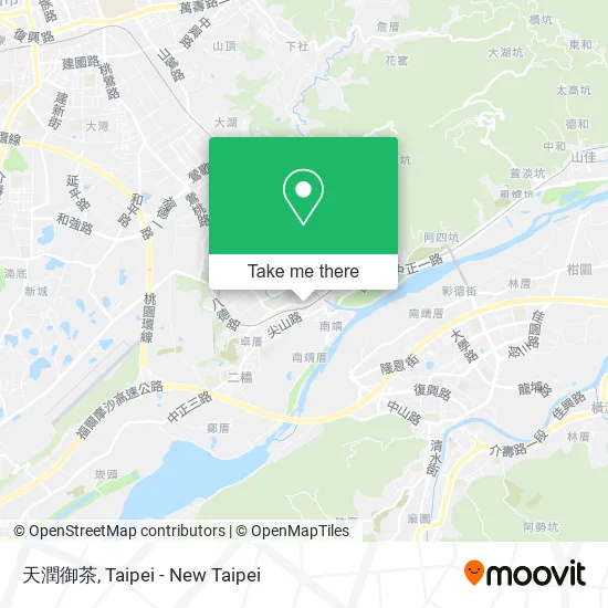 天潤御茶地圖