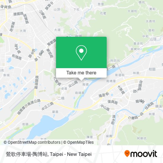 鶯歌停車場-陶博站 map