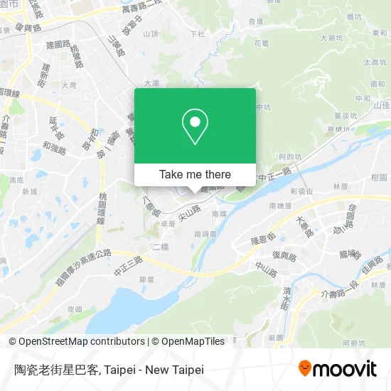 陶瓷老街星巴客 map