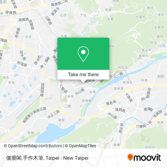 儷癭閣.手作木筆 map