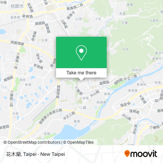 花木蘭地圖